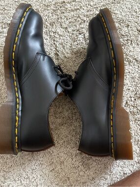 Dr. Martens Black 1461 3-Eye Derby (Made in England)